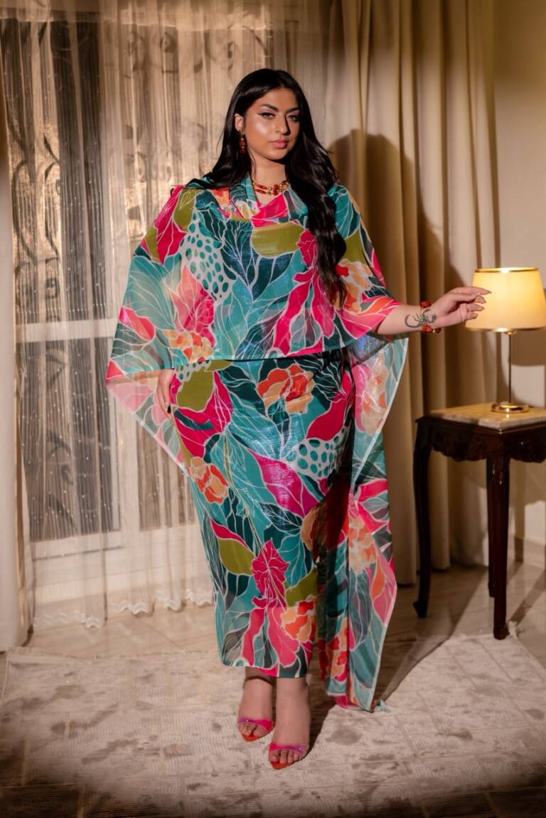 Coloured Silk Toub